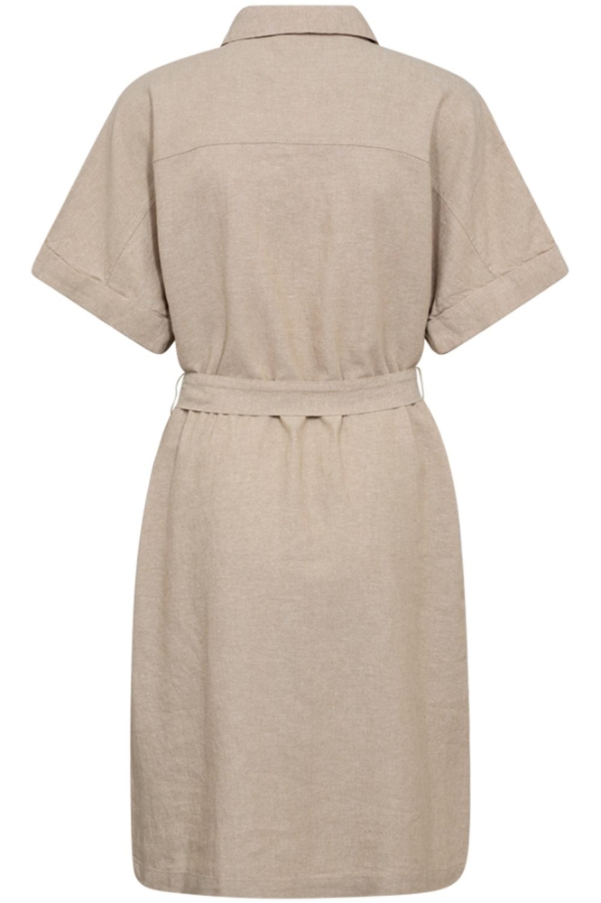 FQLAVA SHIRTDRESS 205917 SAND MELANGE
